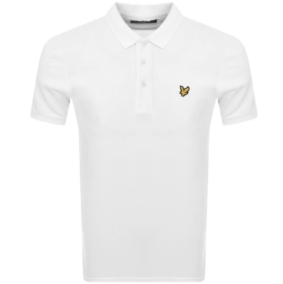 Alternative Image for ProductLyle And Scott Short Sleeved Polo T Shirt White1